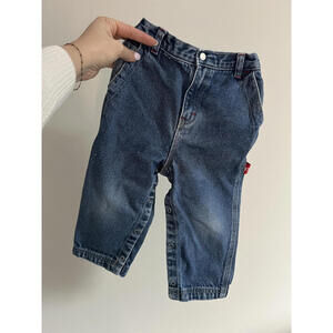 Vintage 90s Lil 66 Boys Denim Jeans, 24 Mo, 100% Cotton